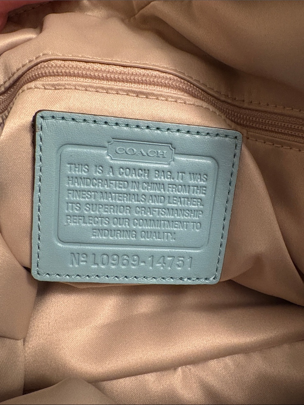 Vintage Y2K Large Coach Shoulder Bag - Picture 4 of 4